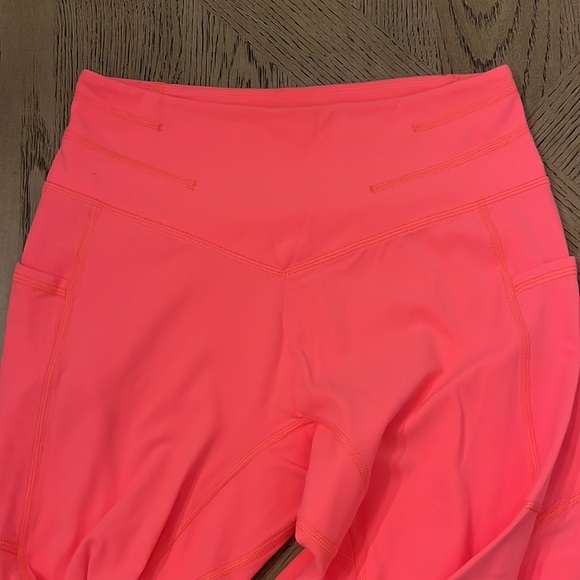 Free People Movement Never Better Leggings Electric Sunset Size Small New NWOT - Picture 3 of 6